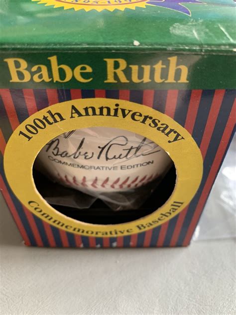 1995 Babe Ruth 100th Anniversary Commemorative Edition Baseball With