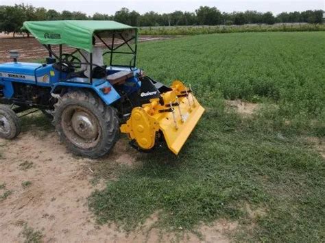 Atharv Mild Steel Tractor Operated Rotavator For Tilling And