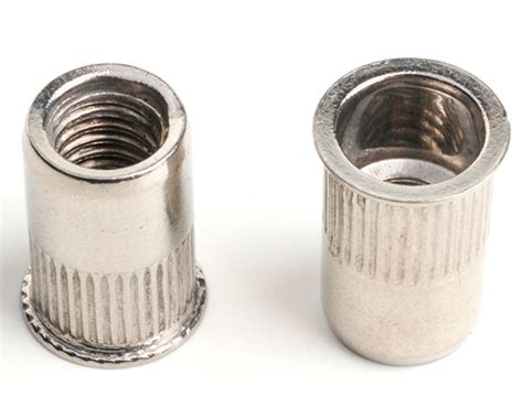 Reduced Countersunk Head Knurled Body Rivet Nuts