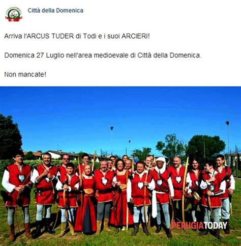 Gli Arcieri Di Todi Si Esibiscono A Perugia Eventi A Perugia