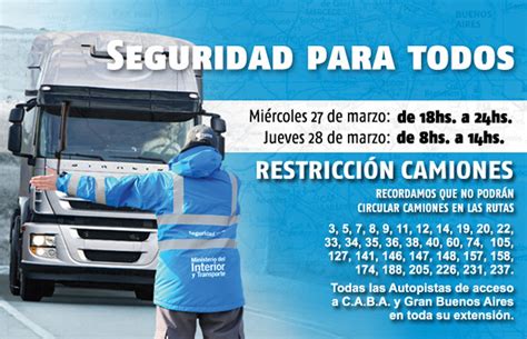 Restrincion Para Camiones Por Rutas Nacionales En Fin De Semana Largo El Transito En Chaves