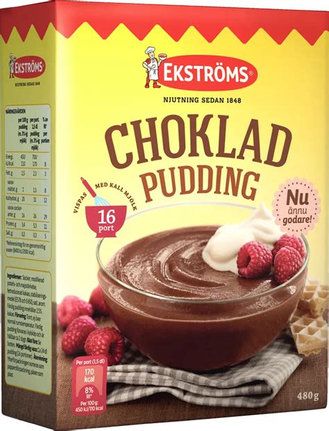 Chokladpudding Ekstr Ms G J Mf R Pris Handla Via Matspar Se