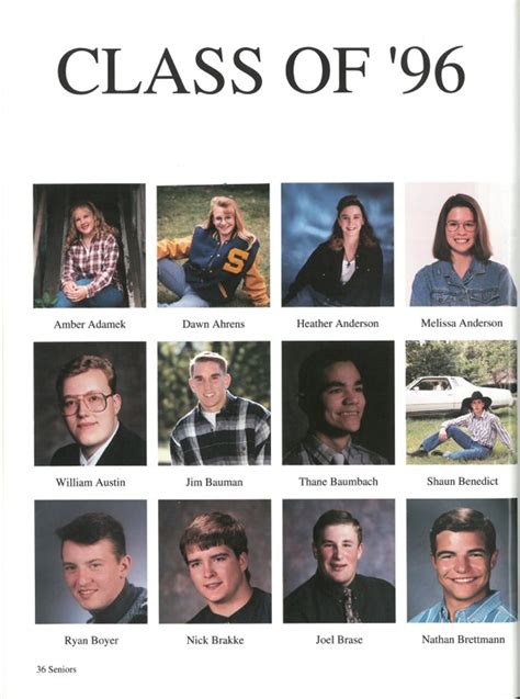 Yearbook – Class of '96