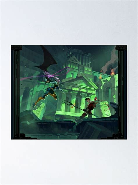 "Hades Game - Artwork Battle" Poster for Sale by CheckeredShoes6 | Redbubble