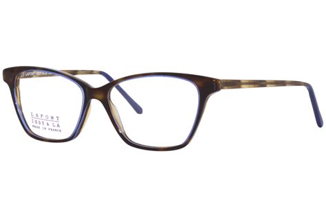 Lafont Gusto 349 Eyeglasses Womens Tortoiseshell Full Rim Square Shape 51mm