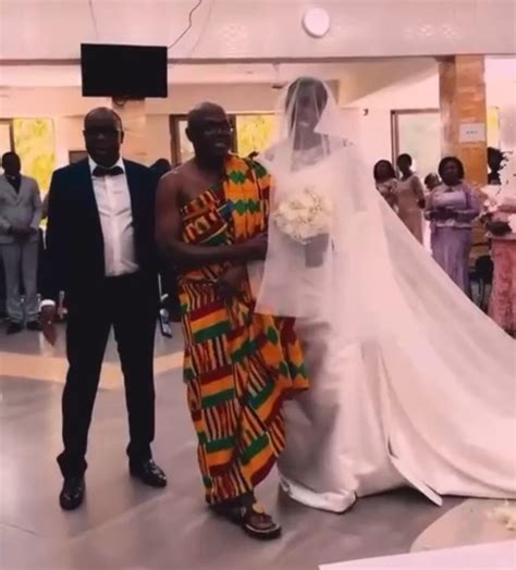 First Photos And Videos From The Church Wedding Of Gospel Artiste