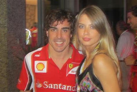 Fernando Alonso New Girlfriend Xenia Tchoumitchev Images 2012 All