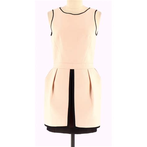 Maje Robe Polyester Rose Ref Joli Closet