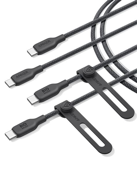 Anker Cable USB C A USB C 240 W 6 Pies Paquete De 2 Cable De Carga