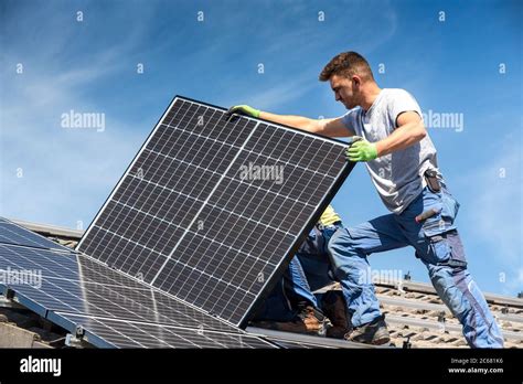 Installing Solar Photovoltaic Panel System Solar Panel Technician