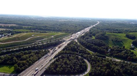 German Motorways Seen From Above Editorial Photography Image Of Roads