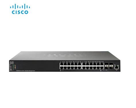 Cisco Sg X Mp K Cn Port Gigabit Poe Stackable Managed Switch