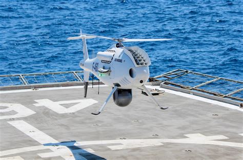 Schiebel Camcopter S 100 Performs Maritime Surveillance For Royal