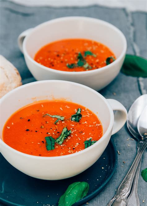 Tomatensoep Van Verse Tomaten Uit Paulines Keuken