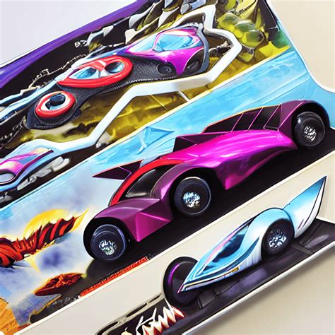Diseña un auto Hot Wheels con elementos futuristas o de fantasía Creative Fabrica