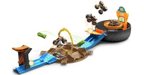 HOT WHEELS triukų rinkinys Padanga džipams