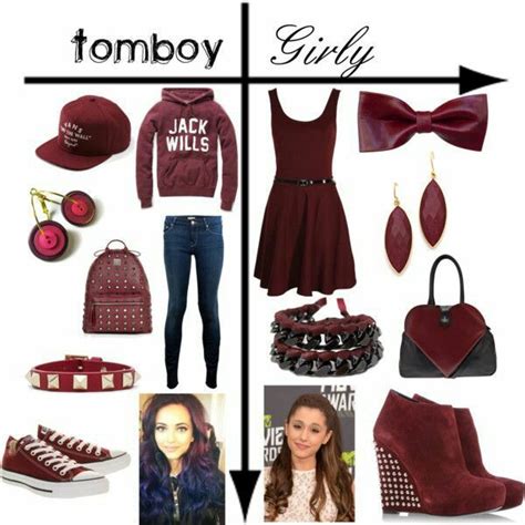 Girly Tomboy Look