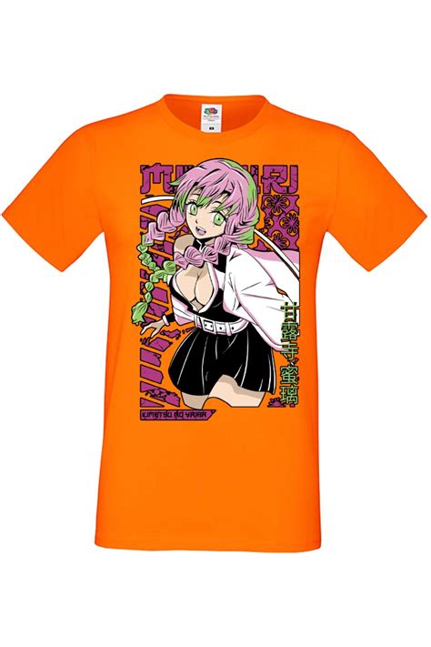 Tricou Barbati Manga Anime Heroes Tralala Demon Slayer Kanroji Mitsuri