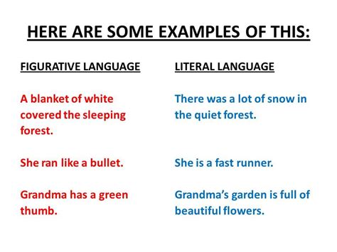 Figurative Vs Literal Language Worksheet