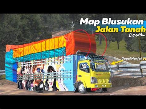 Gagal Nanjak Truck Canter Hdx Levi S Lewat Map Blusukan Mod