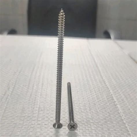 Stainless Steel Phillips Screw, For Fitting, Size: 125 mm at Rs 350/kg in Rajkot