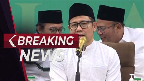 Breaking News Muhaimin Iskandar Hadiri Acara Zikir Dan Doa Bersama Di