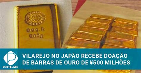 Valor De Barra De Ouro - Barras de ouro no valor de ¥500 milhões são doadas a vilarejo no Japão ...