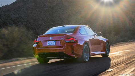 Bmw M My Color Toronto Red Us Spec Rear Three Quarter