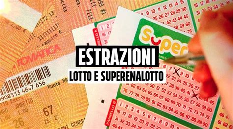 Estrazioni Lotto SuperEnalotto e 10eLotto di venerdì 14 febbraio 2025