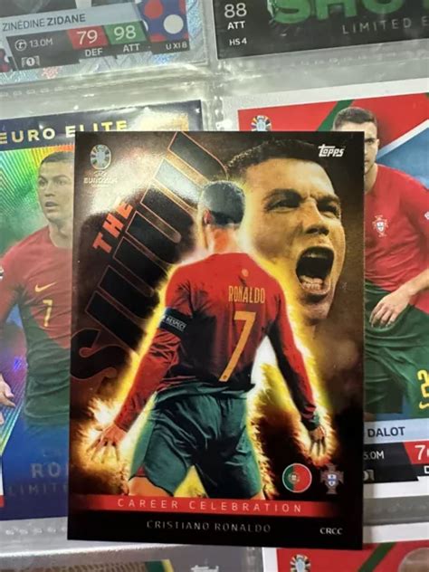 TOPPS FUSSBALL EURO EM 2024 Match Attax Christiano Ronaldo Portugal