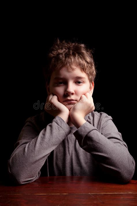 Adolescent Triste Image Stock Image Du Pensif Renversement