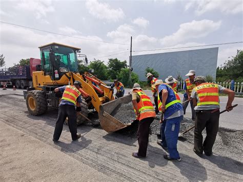 龙口公路建设养护中心开展国省道路面病害小修 龙口 烟台新闻网 胶东在线 国家批准的重点新闻网站