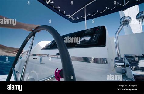 Onboard A Catamaran Stock Videos Footage Hd And K Video Clips Alamy