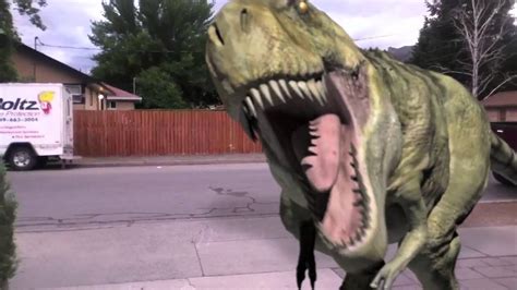 Real T Rex Sightings In A City Youtube