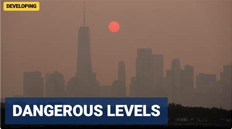 Millions In The Us Under Air Quality Alerts As Canada Wildfires Rage