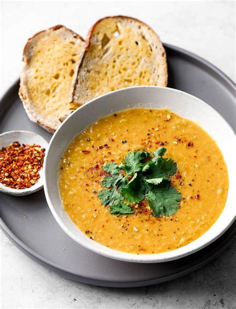 Iraqi Lentil Soup Vegangluten Freehigh Protein