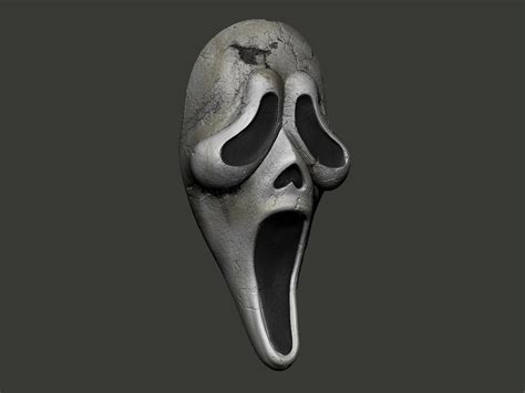 Archivo Stl M Scara Ghostface Scream Vi Dise O De Impresi N En D