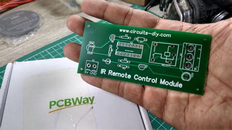 Infrared IR Remote Control Relay Module Using TSOP1738 CD4017