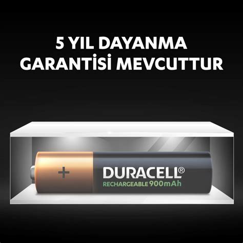 Duracell Arj Edilebilir Aaa Mah Piller Duracell Tr