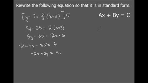 Point Slope Form Vs Standard Form 7 Doubts You Should Clarify About