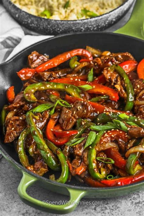 Easy Pepper Steak Spend With Pennies