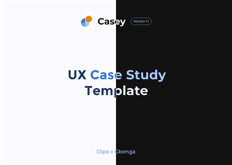 Casey Ux Case Study Template Figma