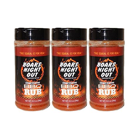 Boars Night Out Bbq Rub 3 Pack