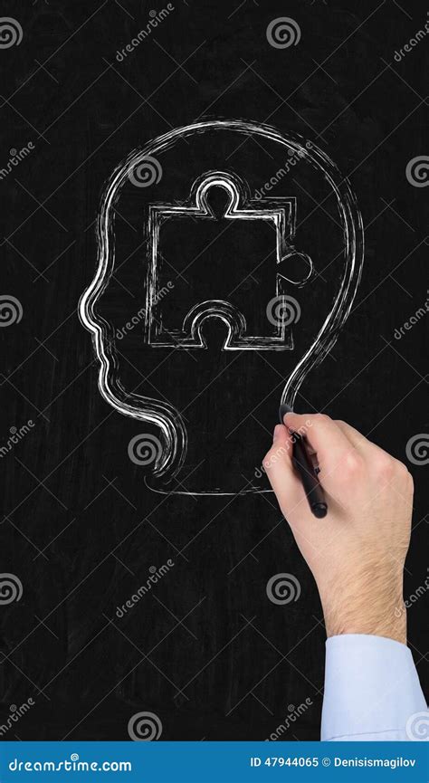 Head With Puzzle Stock Image Image Of Puzzle Game Abstract 47944065