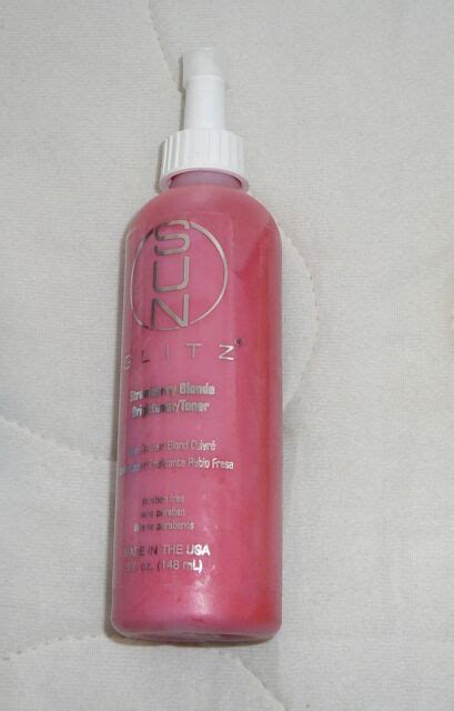 Lot Farouk SunGlitz Strawberry Blonde Hair Brightener Toner Color Sun