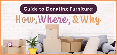 How To Donate Furniture