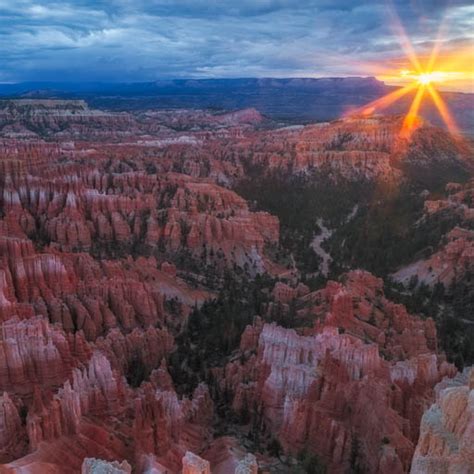 Bryce Canyon sunrise from Inspiration Point • Dan Sorensen