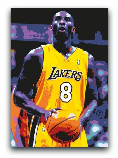 KOBE BRYANT OBRAZ 60x40 Plakat NBA Lakers 13488932282 Allegro Pl