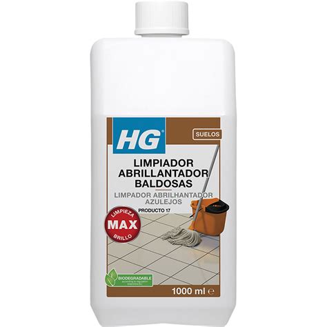 Limpiador Abrillantador Para Suelos De Baldosas Frasco 1 L HG