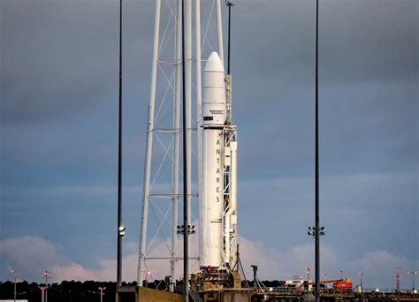 Antares Rocket Awaits Launch - SpaceRef